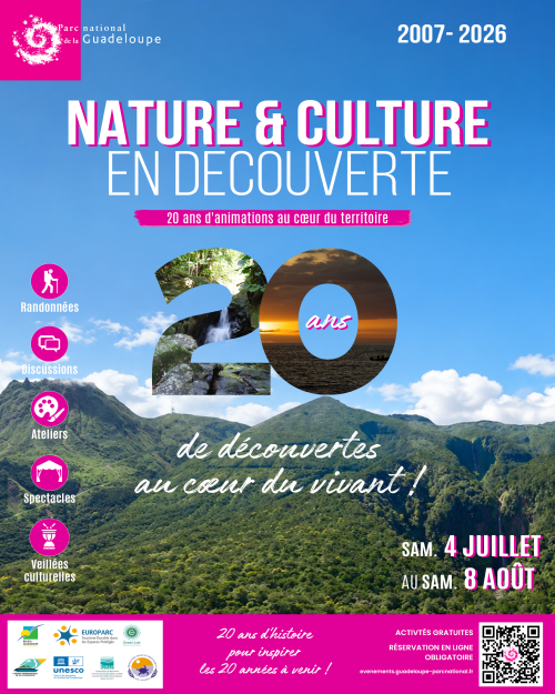 Visuel Nature & Culture en Découverte 2026 - 20 ans 