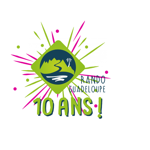 logo 10 ans RandoGuadeloupe