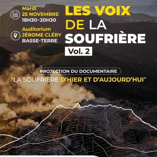 visuel "les voix de la soufrière vol2"