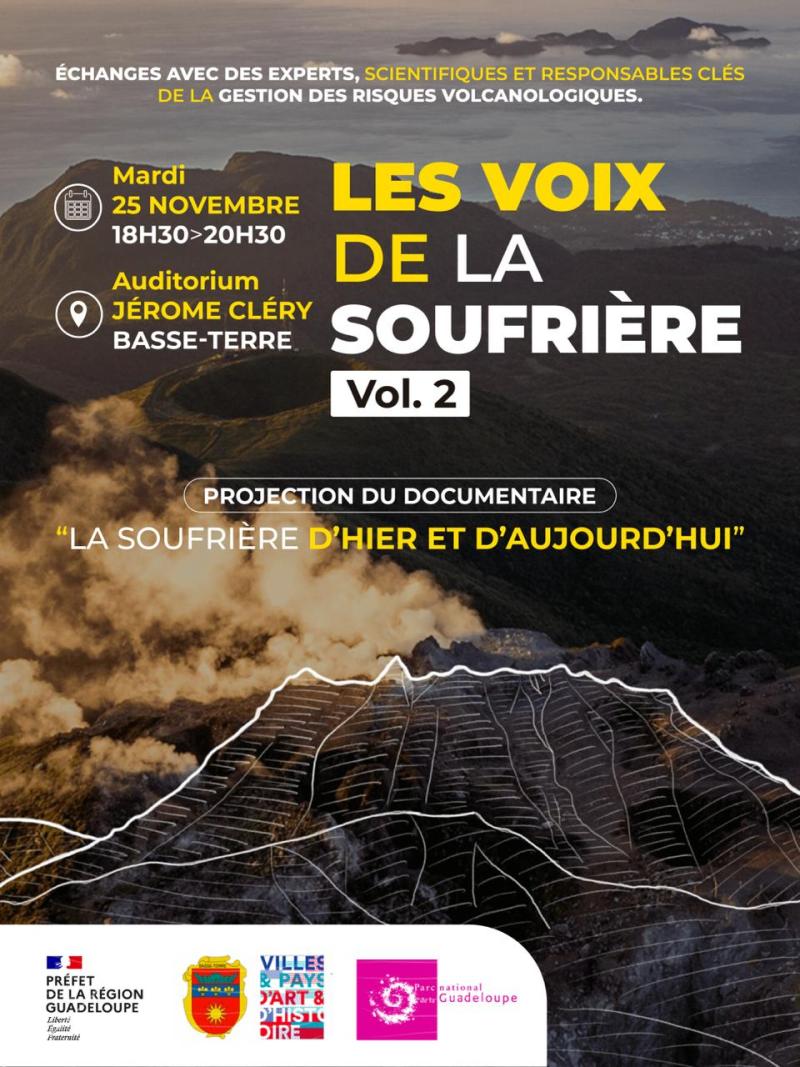 visuel "les voix de la soufrière vol2"