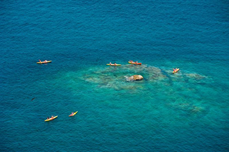 Excursions guidées en kayaks