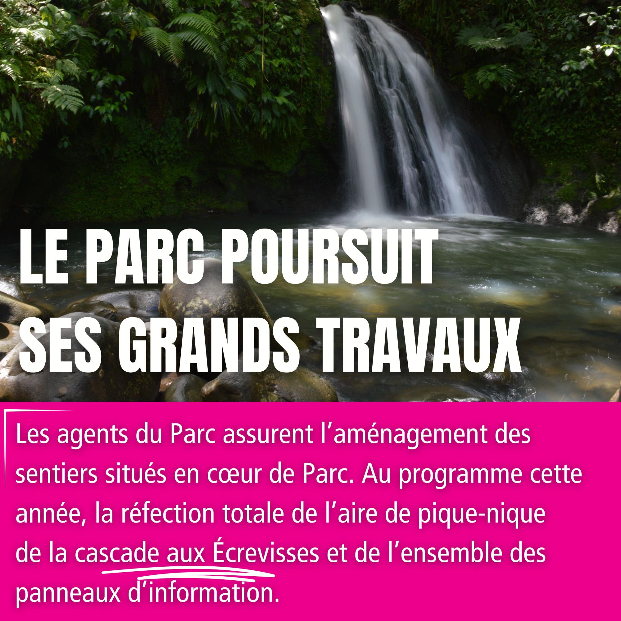 Le Parc poursuit ses grands travaux 