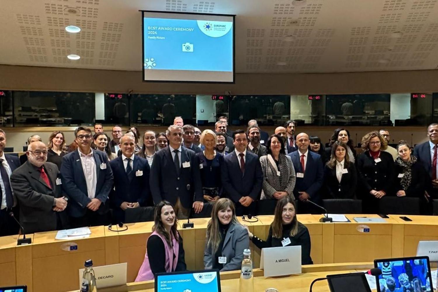 Remise des prix CETD 2024 au parlement européen